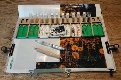 Sorteerplank voor damond painting